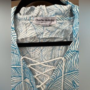 Charlie Holiday Swim Coverup - like new!